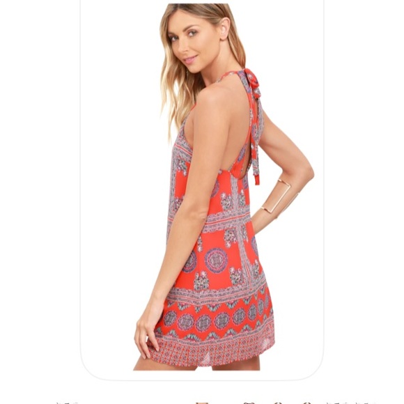 Lulus Social Philosophy racer back minidress. Perfect condition. Size M - Picture 4 of 8